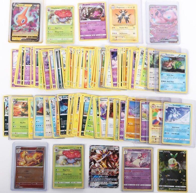 Lot 210200: POKEMON MULTI-SET 2020-2024 HOLOS & MORE CARDS