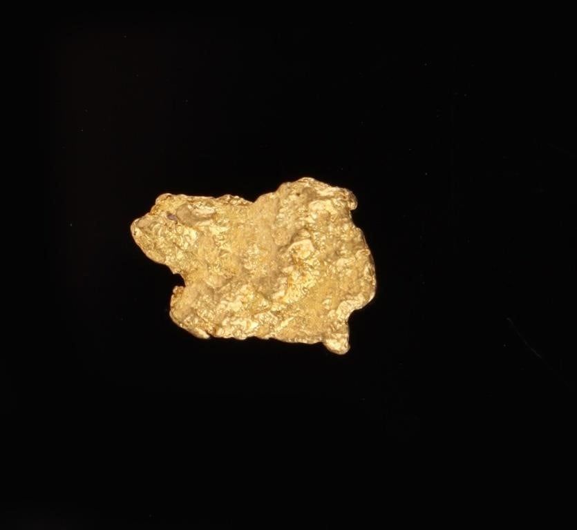 Lot 211180: 22K+ FINE GOLD NATURAL SHAPED GOLD NUGGET