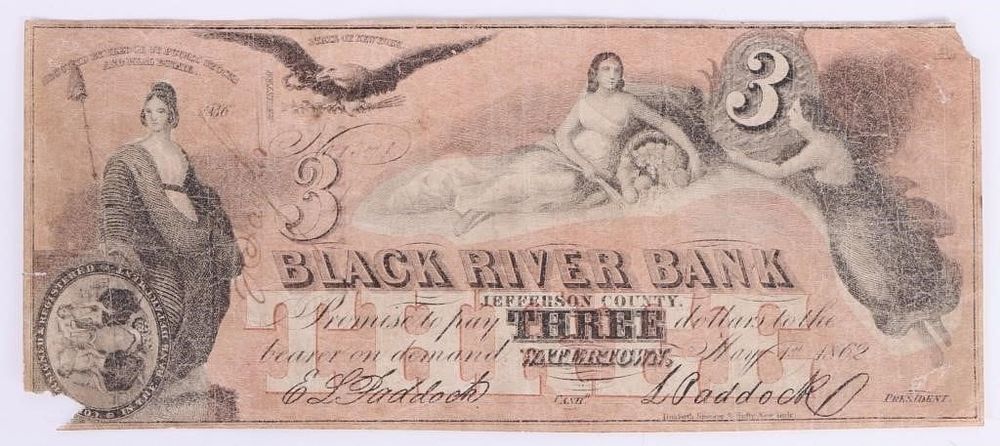 Lot 211205: 1899 BLACK EAGLE $1 SILVER CERTIFICATE FR #228