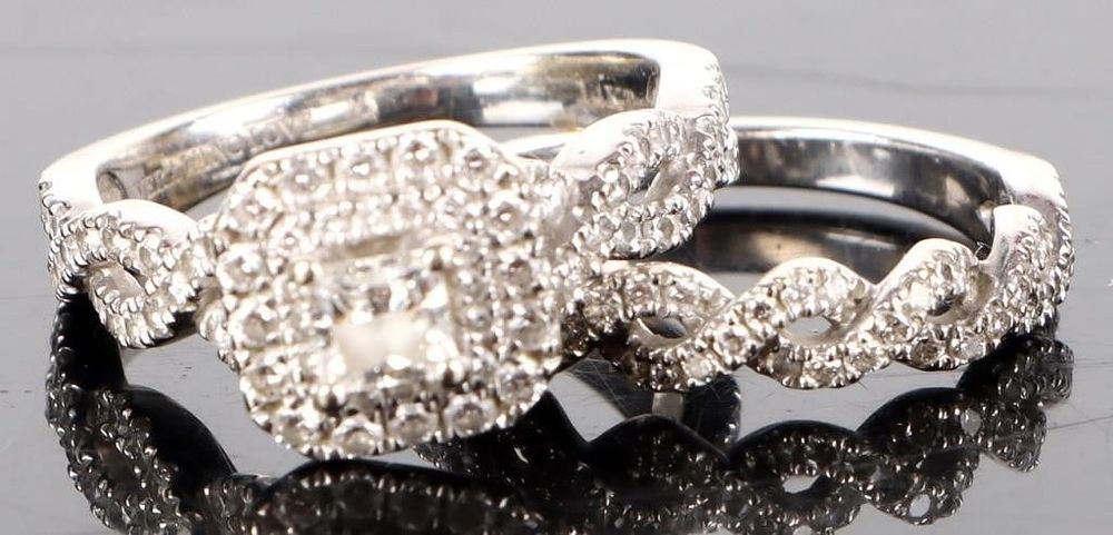 Lot 211251: VERA WANG LOVE ~2.32CTW LADIES BRIDAL SET