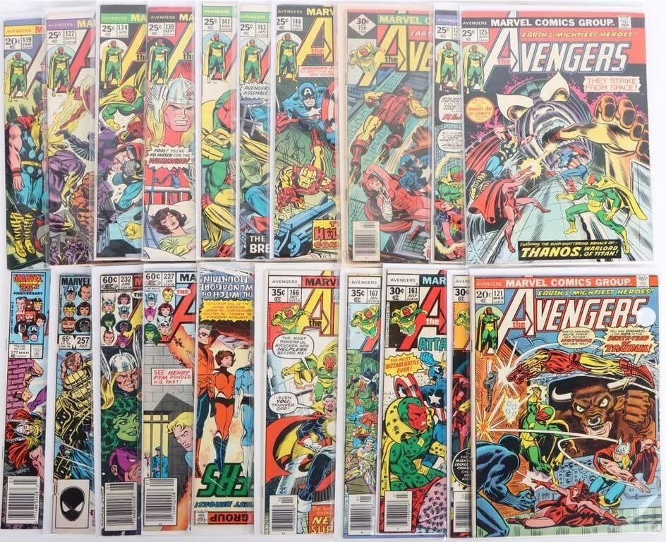 Lot 211324: THE AVENGERS COLLECTIBLE COMIC BOOKS - (19)