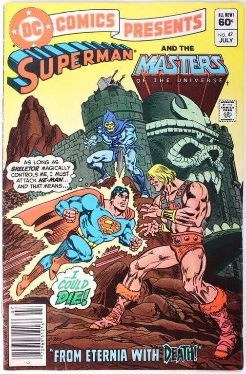 Lot 211325: DC COMICS PRESENTS SUPERMAN & MASTER OF UNIVERSE
