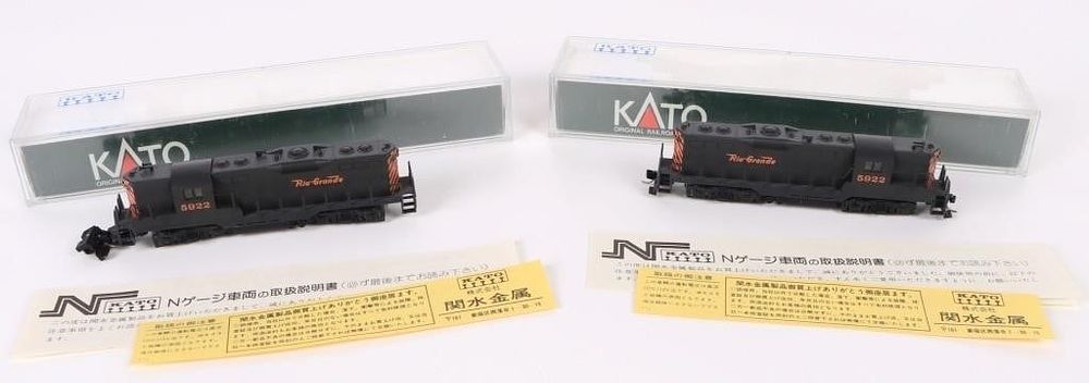 Lot 211347: KATO N GAUGE ORIGINAL RAILROAD MODELS - (2)