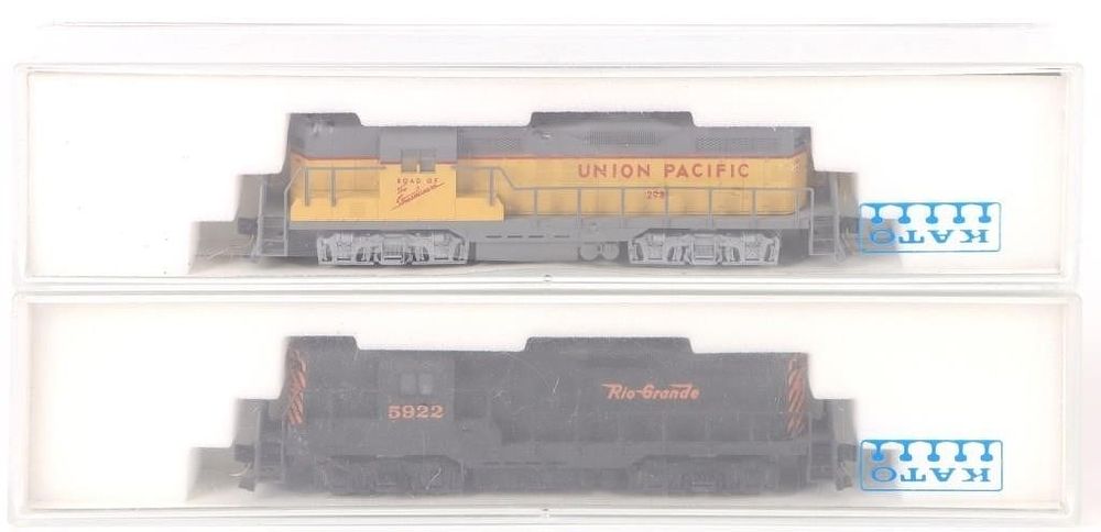 Lot 211348: KATO N GAUGE ORIGINAL RAILROAD MODELS - (2)