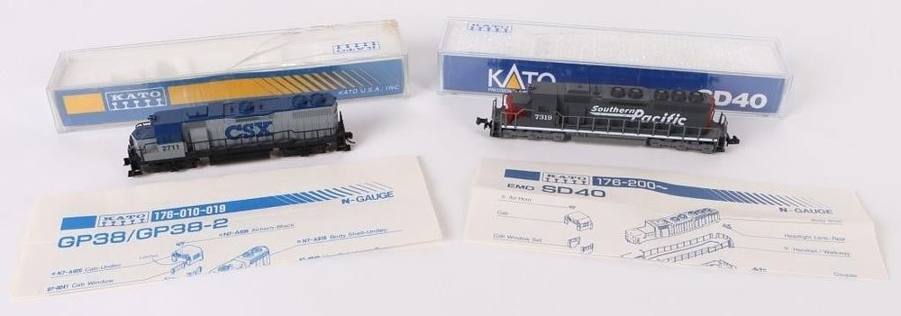 Lot 211349: KATO N GAUGE PRECISION RAILROAD MODELS - (2)