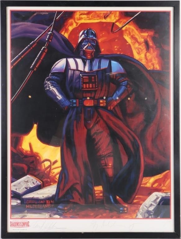 Lot 211410: STAR WARS SHADOWS OF THE EMPIRE HILDEBRANT SIGNED