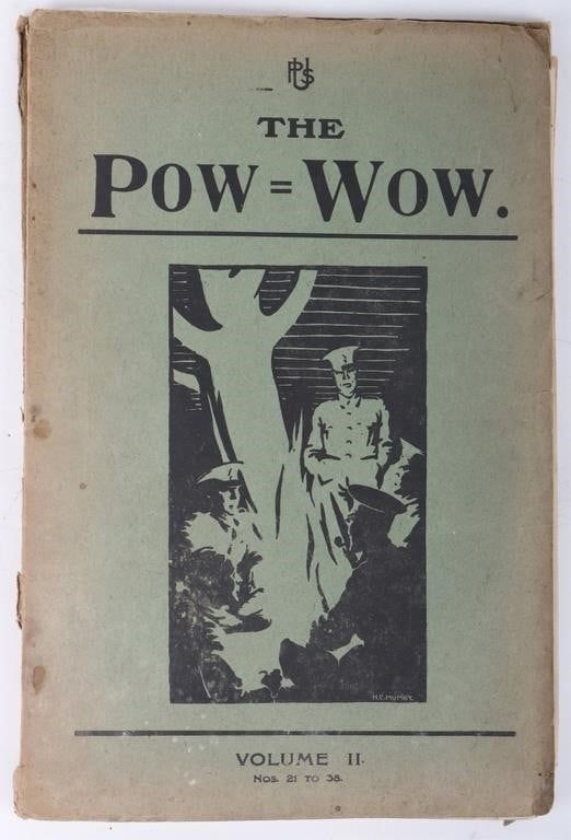 Lot 211414: THE POWWOW US 98 BRIGADE NEWSLETTER 1914-1915