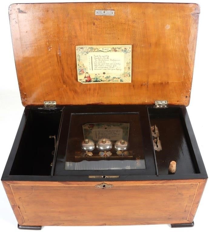 Lot 212158: ANTIQUE REUGE SWISS MUSIC BOX EIGHT SONGS