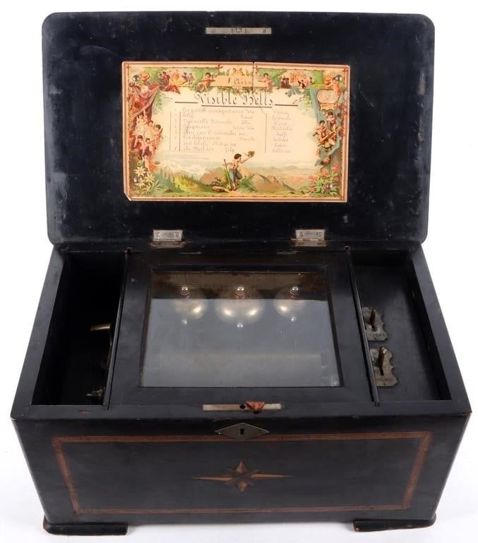 Lot 212160: 19TH CENTURY SWISS 8 AIRES CYLINDER MUSIC BOX