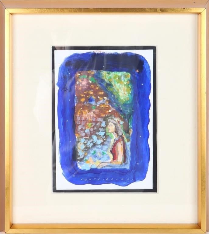 Lot 212289: L. SCHNEIDERMAN ORIGINAL PARK SERIES #12 PAINTING