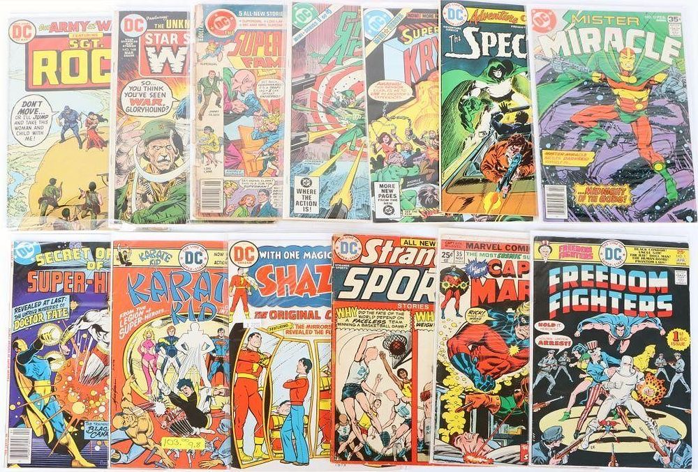 Lot 212337: DC COLLECTION OF BRONZE AGE COMIC BOOKS - (13)