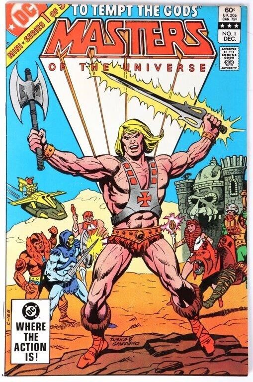 Lot 212338: DC MASTERS OF THE UNIVERSE #1 COMIC BOOK