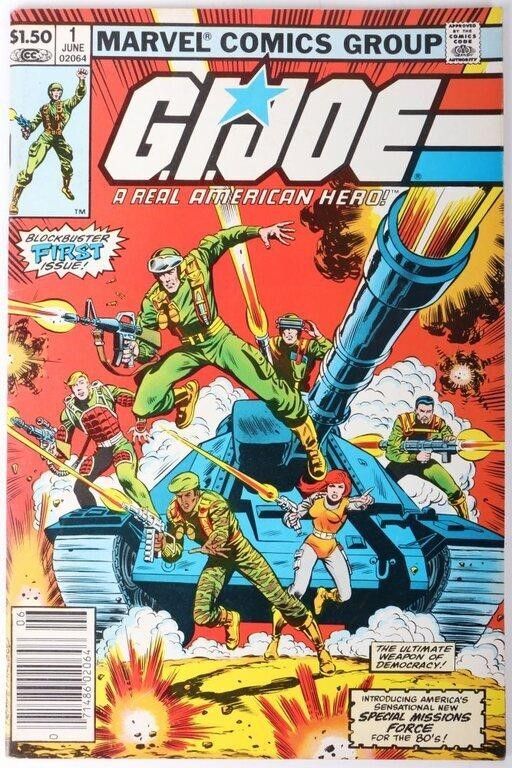 Lot 212340: G. I. JOE: A REAL AMERICAN HERO #1 COMIC BOOK