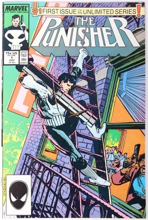 Lot 212353: PUNISHER #1- 1ST SOLO SERIES - COMIC BOOK
