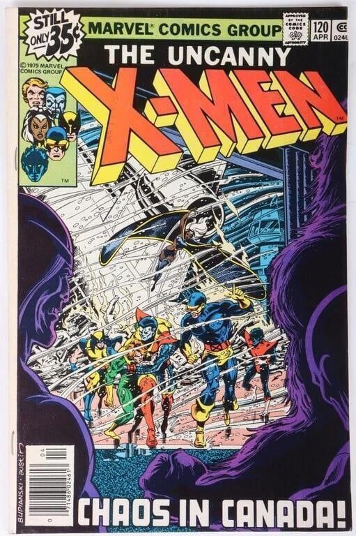 Lot 212362: UNCANNY X-MEN #120 MARVEL 1979 ALPHA FLIGHT