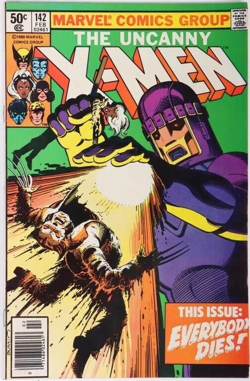 Lot 212369: UNCANNY X-MEN #142 MARVEL 1981 DOFP #2