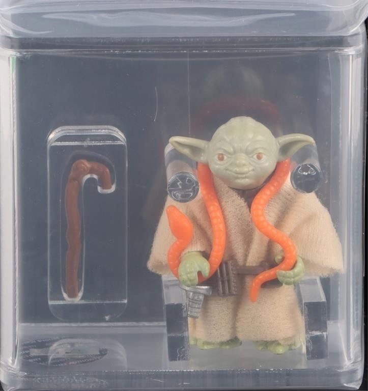 Lot 212436: VINTAGE 1980 KENNER STAR WARS YODA  AFA 75+
