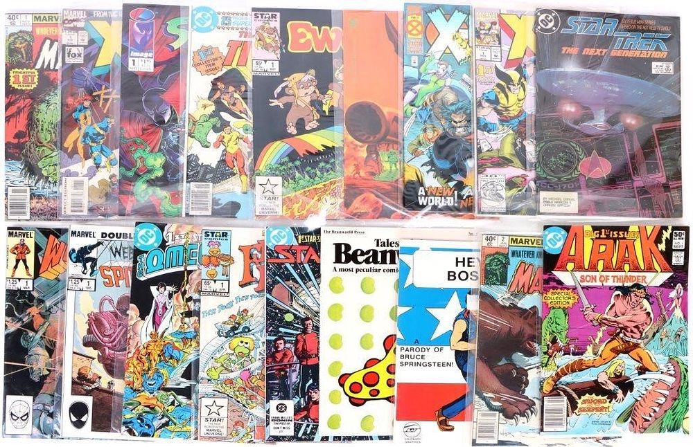 Lot 213163: 1ST ISSUE COMIC BOOK SUPER COLLECTION