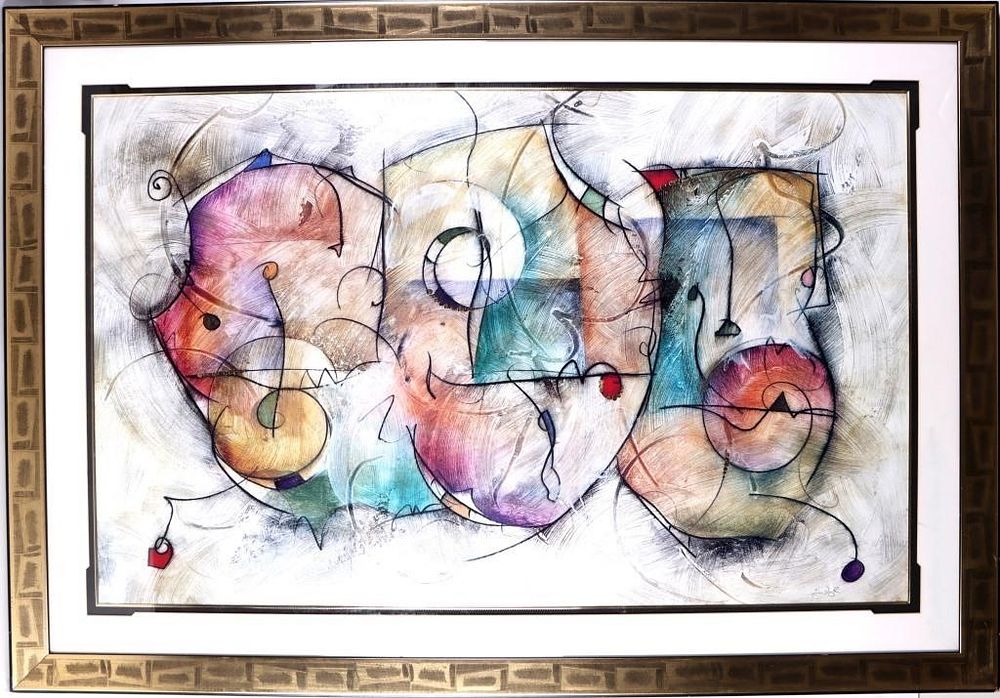 Lot 213307: ERIC WAUGH "BRAVO" PRINT SIGNED & FRAMED