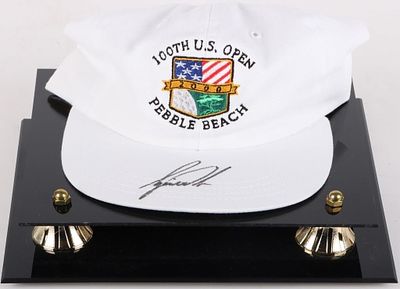 Casquette USGA 100th U.S. Open Pebble Beach 2000 | Verte Et Marine | Réglable | état Neuf