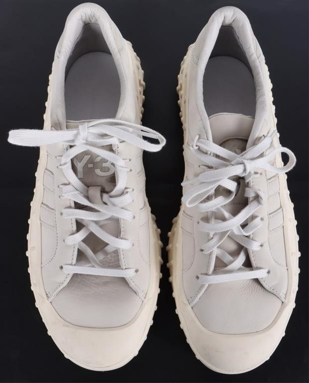 Lot 214233: ADIDAS Y-3 GR.1P LOW SNEAKERS YOHJI YAMAMOTO