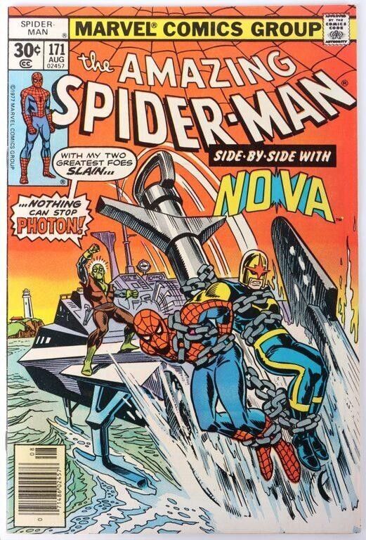 Lot 214355: THE AMAZING SPIDER-MAN #171 NEAR MINT