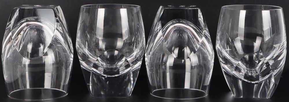 Lot 214435: MOSER CRYSTAL BAR HIGHBALL GLASSES SET OF 4