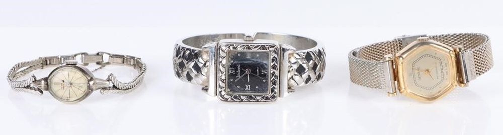 Lot 215374: ASSORTED LADIES WRISTWATCHES VARIOUS STYLES (3)
