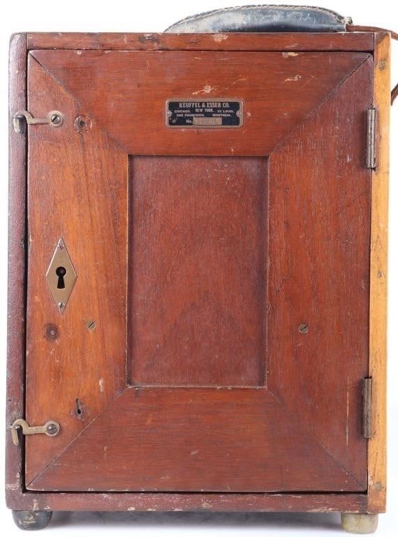 Lot 215384: KEUFFEL & ESSER NY TRANSIT SURVEYING EQUIPMENT