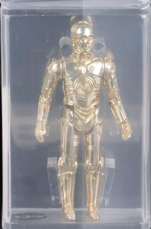 Lot 216178: VINTAGE KENNER STAR WARS HK C-3PO AFA 75+ FIGURE