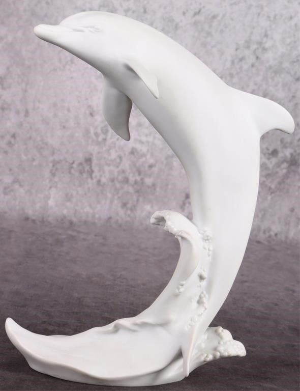 Lot 216223: KAISER BISQUE PORCELAIN DOLPHIN GERMAN MADE