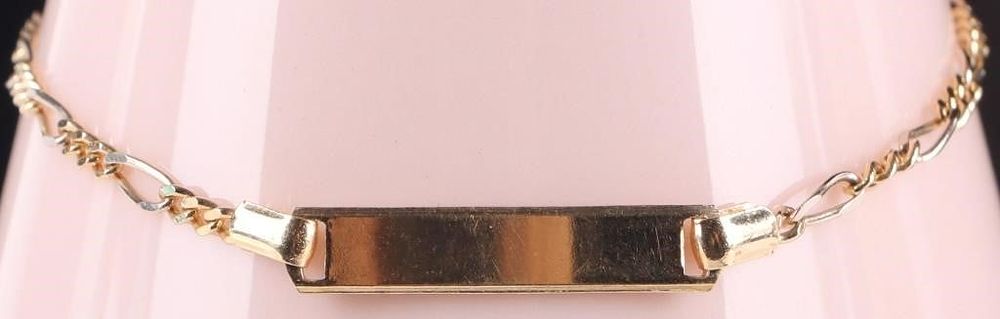 Lot 216228: 18K YELLOW GOLD LADIES CHAIN BRACELET