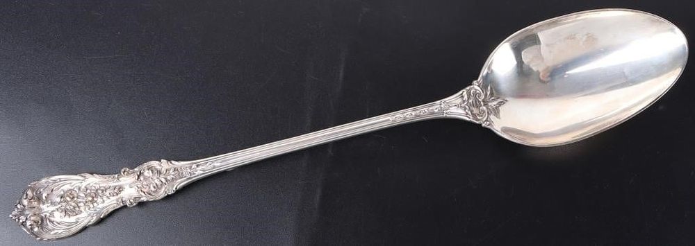 Lot 216360: FRANCIS I R&B STERLING SILVER 14" STUFFING SPOON