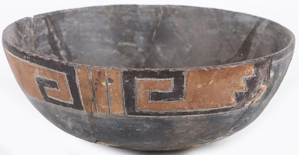 Lot 216450: PARACUS PERU NAZCAN CULTURE 100BC-300AD BOWL
