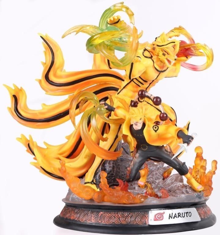 Lot 216453: NEW NARUTO KURAMA LINK BEAST BOMB STATUE.
