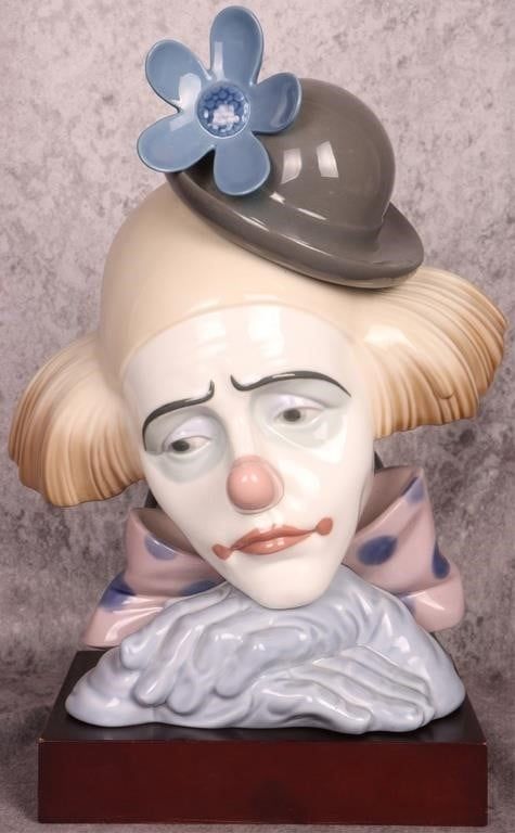 Lot 216464: LLADRO #5130 RETIRED PENSIVE HEAD
