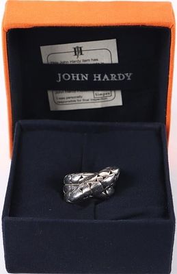 JOHN HARDY STERLING SILVER KALI COIL LADIES RING. John Hardy sterling silver Kali Coil ladies 