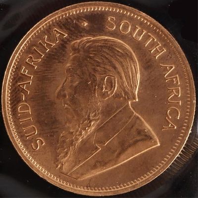 1978 ONE OZT FINE GOLD SOUTH AFRICAN KRUGERRAND. 1978 one Troy ounce fine gold South african 