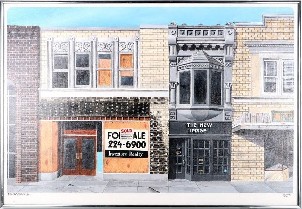 Lot 218190: TALLAHASSEE, FL PAINTING BY ALANN J. BOATRIGHT
