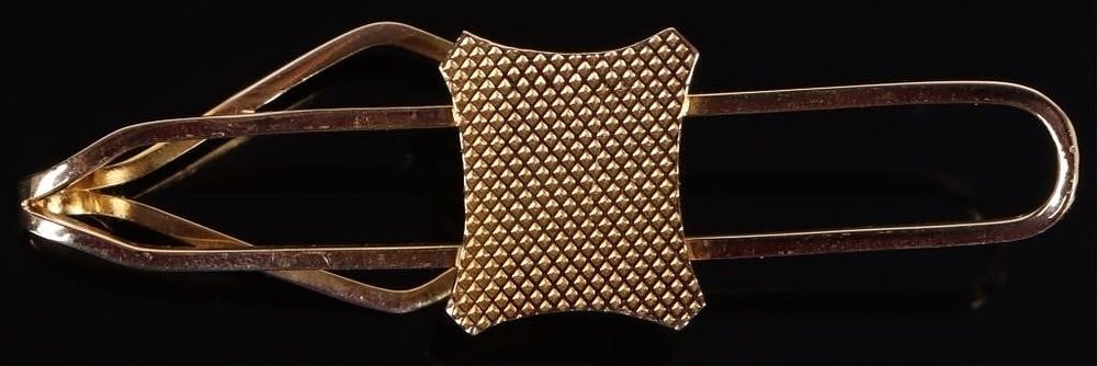 Lot 218221: 14K YELLOW GOLD LADIES CLIP-ON BROOCH 3.75 GRAMS