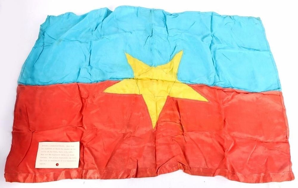 Lot 218468: VIET CONG NATIONAL LIBERATION FRONT VINTAGE FLAG