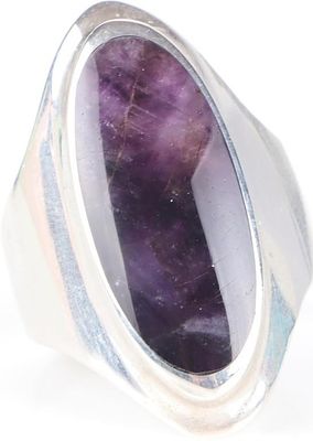 RARE BLUE JOHN STONE STERLING SILVER LADIES RING. Sterling silver ladies ring with a RARE Blue 