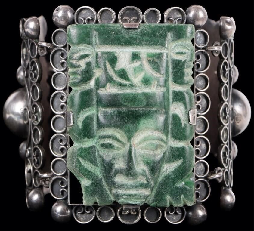 Lot 222164: SW STYLE STERLING SILVER LADIES AZTEC BRACELET