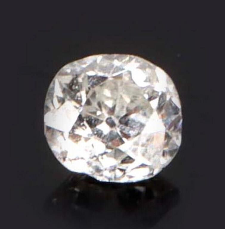 Lot 222198: 3/4CT NATURAL LOOSE ROUND CUT DIAMOND GEMSTONE