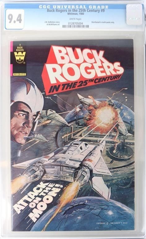 Lot 222277: BUCK ROGERS #9 CGC 9.4 WHITMAN 1980