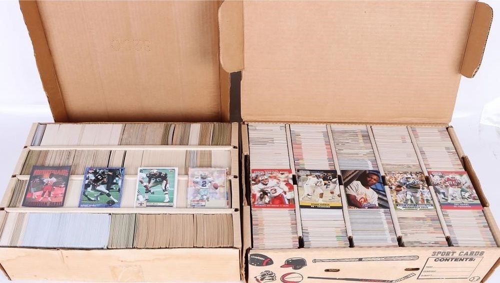 Lot 222288: NFL FOOTBALL ASSORTED CARD SETS - (3)