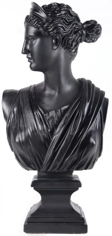 Lot 223416: ARTEMIS DIANA GREEK GODDESS 24" RESIN BUST