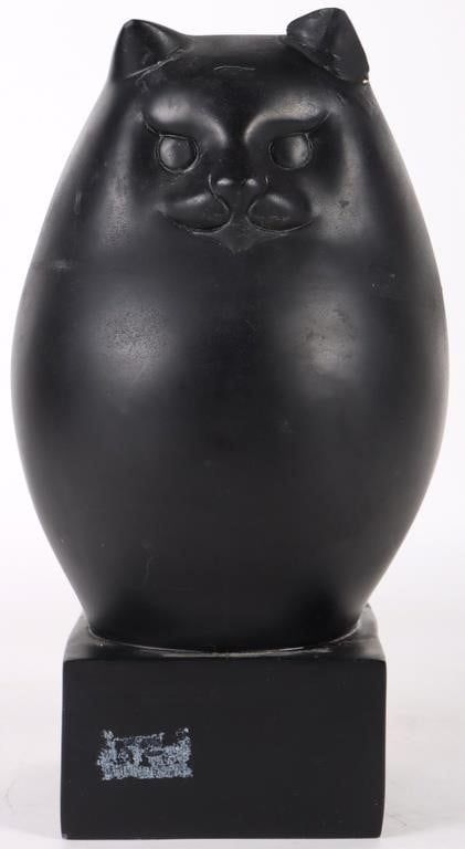 Lot 223418: RICHARD RECCHIA PERSIAN CAT SCULPTURE