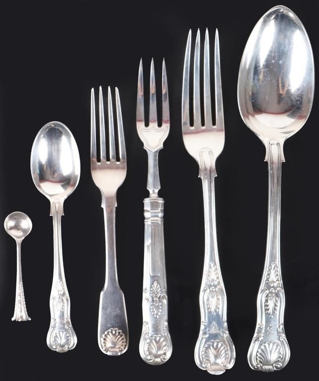 Lot 224409: FRANCIS HIGGINS STERLING SILVER UTENSILS LOT OF 6