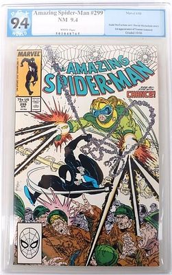 AMAZING SPIDER MAN # 299 1ST APP VENOM PGX 9.4. The Amazing Spider-Man # 299, PGX 9.4, first 